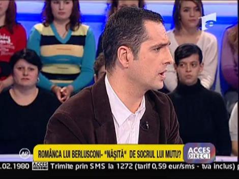 Romanca lui Berlusconi - "năşită" de socrul lui Mutu?
