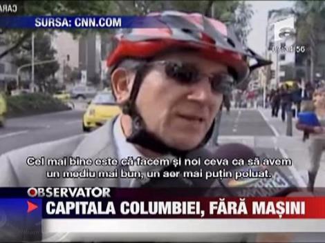 Capitala Columbiei, fara masini