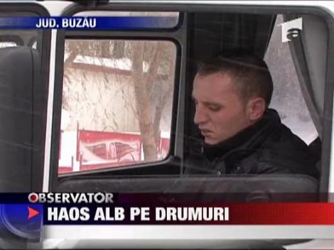 Haos alb pe drumurile din Romania