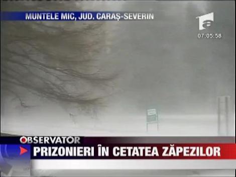 Inca izolati in varful muntelui