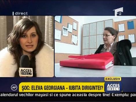 Georgiana, inca marcata de relatia cu profesoara