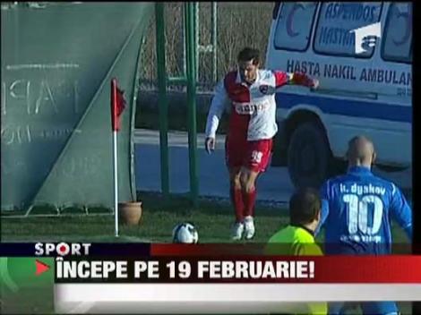 Liga 1 va incepe pe 19 februarie