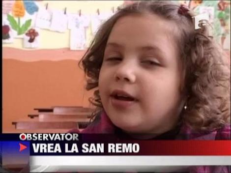 Romanca, selectata la Festivalul pentru copii de la San Remo