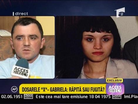 Sotul, despre disparitia Gabrielei.