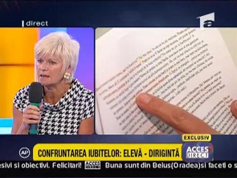 Monica Tatoiu, despre amorul dintre eleva si profesoara