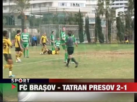 FC Brasov - Tatran Presov 2-1