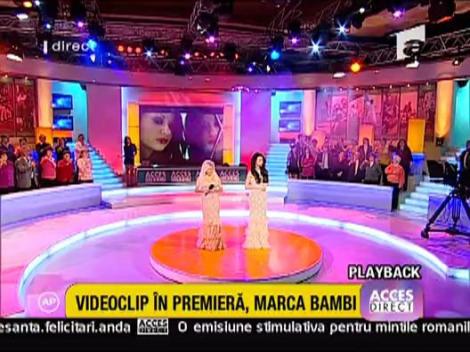 Videoclip in premiera, marca Bambi