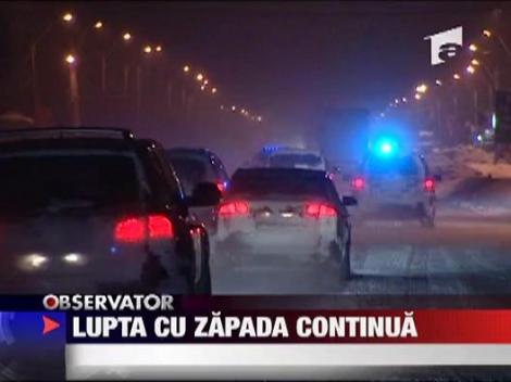 Lupta cu zapada continua