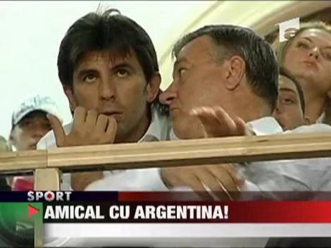 Amical cu Argentina pe National Arena!