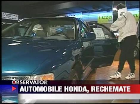 Honda recheama masinile in service