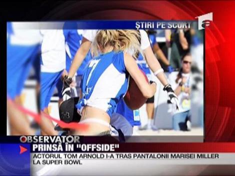 Cu pantalonii in vine, la Super Bowl