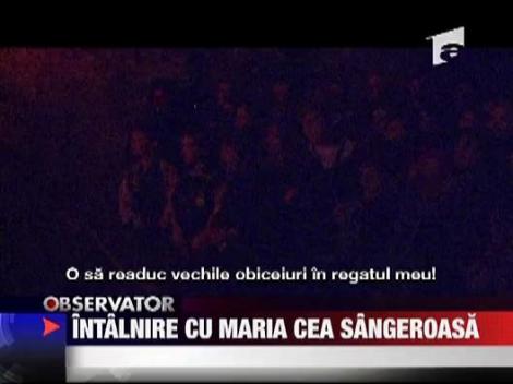 Mary cea sangeroasa e la Muzeul Torturii