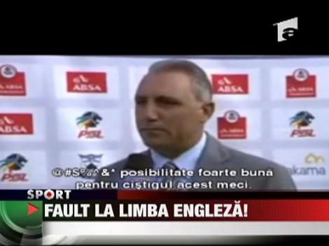 Hristo Stoicikov faulteaza limba engleza!