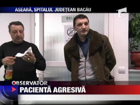 Pacienta agresiva