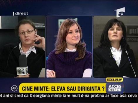 Mama, despre relatia fiicei sale cu profesoara