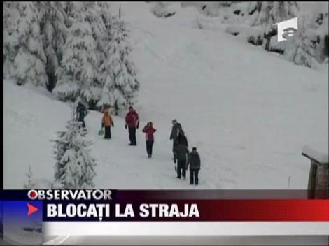 Blocati la Straja