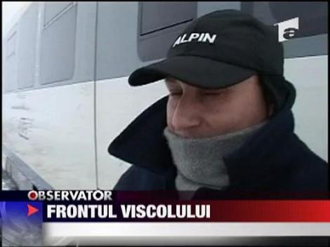 Romania sub zapezi in continuare