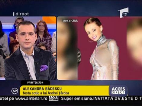 Alexandra Badescu: "Poate ies cu Andreea Mantea la cafea"