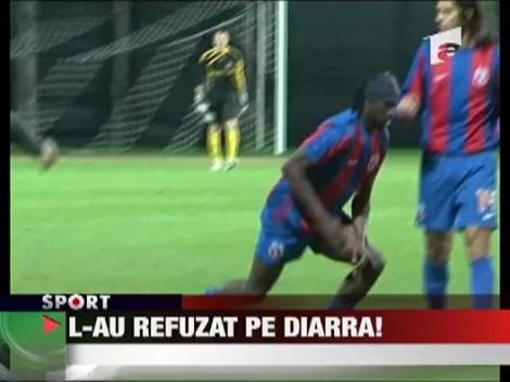 Steaua l-a refuzat pe Diarra