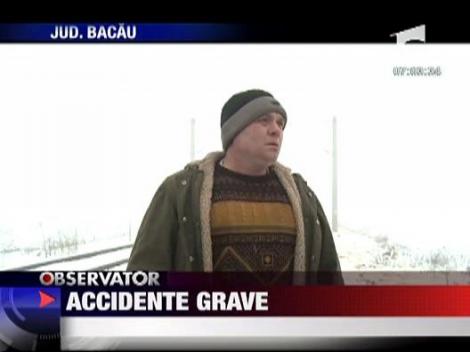 Accidente grave in Bacau si Bistrita
