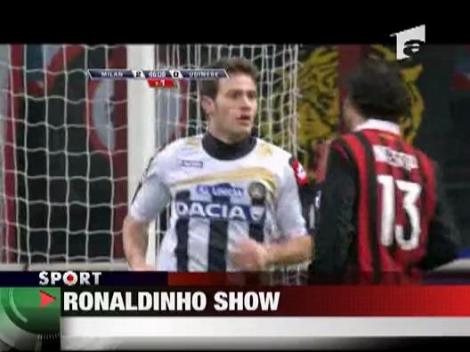 Ronaldihno a facut show cu Udinese