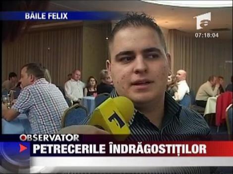 Indragostitii au sarbatorit toata noaptea