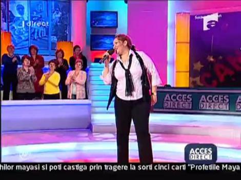 Minodora a cantat la Acces Direct