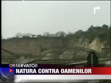Alunecare de teren devastatoare in Italia
