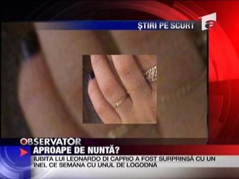 Leonardo di Caprio aproape de nunta?