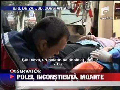 Polei, inconstienta, moarte