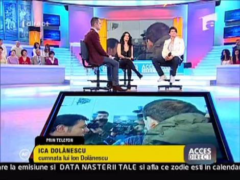 Ica Dolanescu e de partea lui Ionut in procesul cu Dragos