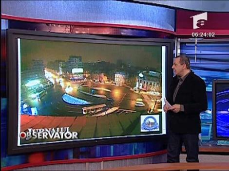 Trafic in Bucuresti 16.02.2010