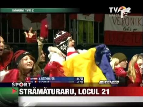 Stramaturaru, pe locul 21 la sanie