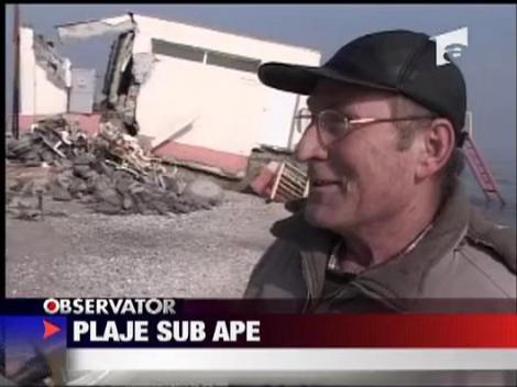 Nivelul Marii Negre a crescut cu un metru! Plajele sunt sub ape!