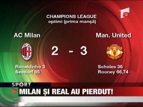 Manchester United si Lyon au invins in Liga Campionilor!