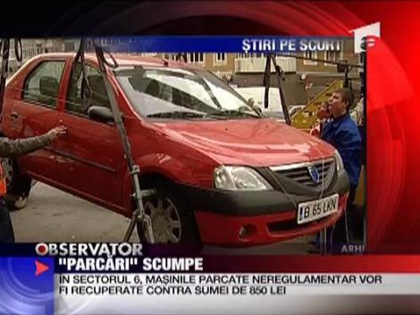 "Parcari" mai scumpe in Sectorul 6 din Bucuresti