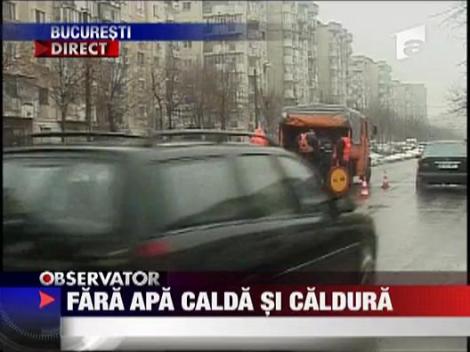 Mii de bucuresteni, fara apa calda si caldura