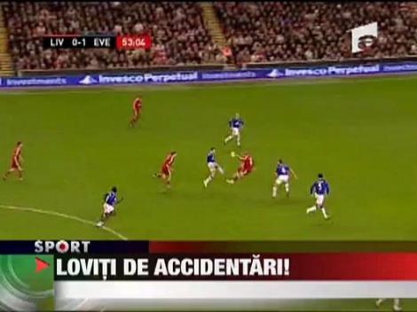 Liverpool e lovita de accidentari inainte de meciul cu Unirea Urziceni