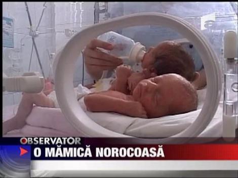 O brasoveanca a nascut tripleti