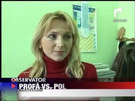 Cazul profa vs. politist: "M-a facut tiganca imputita"