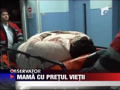 O femeie care are 240 de kg va fi mama