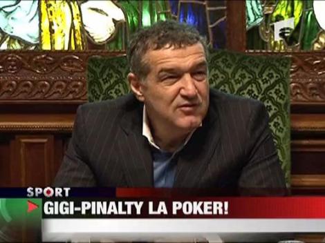 Gigi Becali: Pinalty, bun jucator de poker