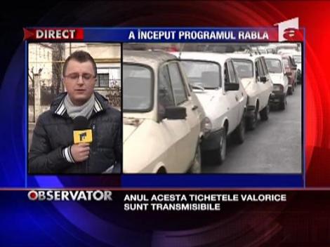 A inceput programul rabla