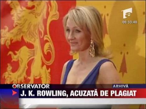 J.K. Rowling, acuzata de plagiat