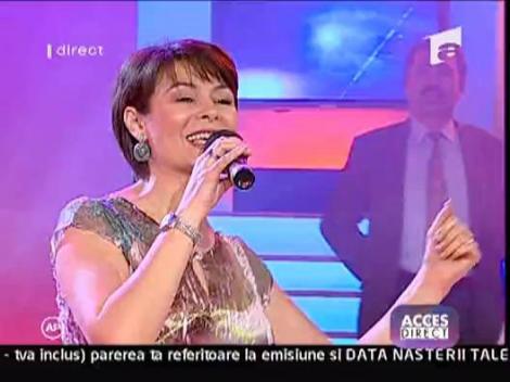 Adriana Antoni a cantat la Acces Direct