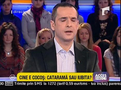 Viorel Catarama i-a dat papucii iubitei