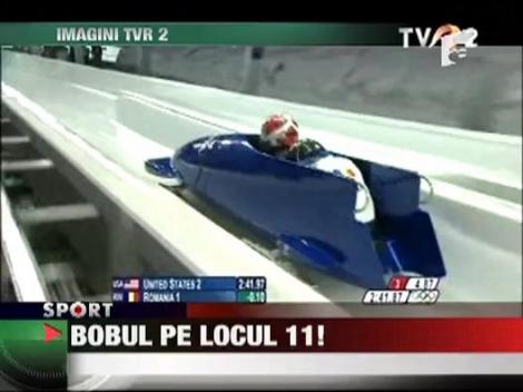 Echipajul Romaniei de bob, pe locul 11 la olimpiada