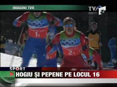 Hogiu si Pepene au ratat calificarea in finala de stafeta la schi fond
