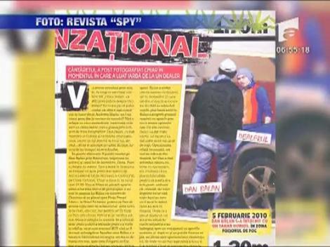 Dan Balan, consumator de "iarba"?