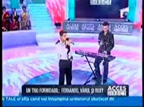 Fernando de la Caransebes cu varul lui si Roxy